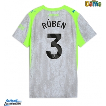 Manchester City Ruben Dias #3 Tredjedrakt Dame 2025-26 Kortermet